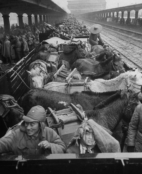 1949年国民党军队败退旧照