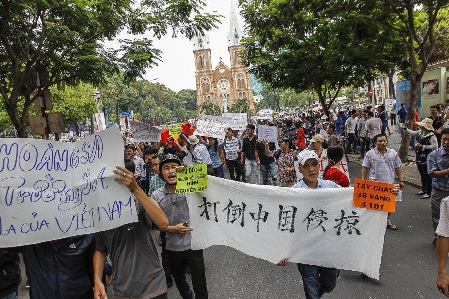 台媒：民进党借越南反华鼓吹台独自扯后腿