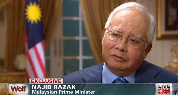 马来西亚总理：尚不准备正式宣布MH370机上人员遇难