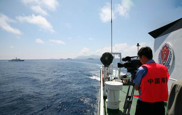 出事了！中国科考船在冲绳海遭到日舰伏击