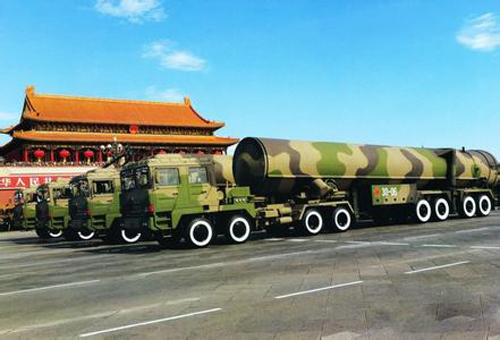 中国东风31洲际弹道导弹