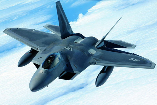 美F-22假扮歼-20藏杀心 培养三代机反隐形战术