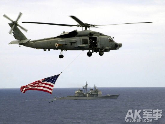 资料图：美国SH-60反潜直升机