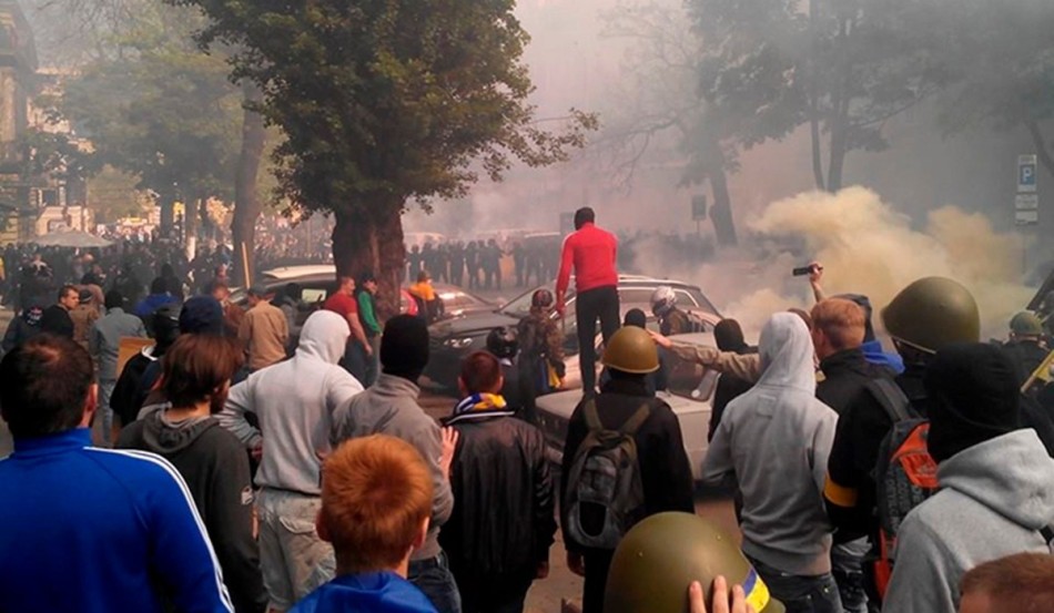 乌克兰敖德萨爆发武装冲突
