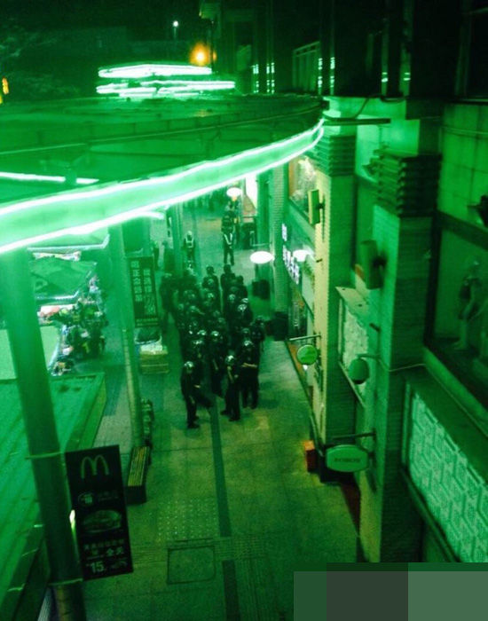 深圳恶性砍人、劫持人质现场