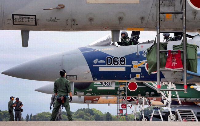 日媒曝光航空自卫队“敌军”部队