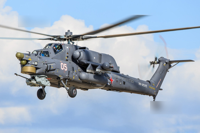 吓唬乌克兰？俄军卡-52直升机成群集结