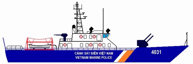 越海警舰机先进配备大口径武器