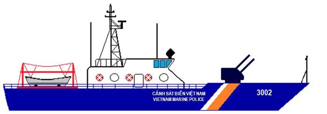 越海警舰机先进配备大口径武器