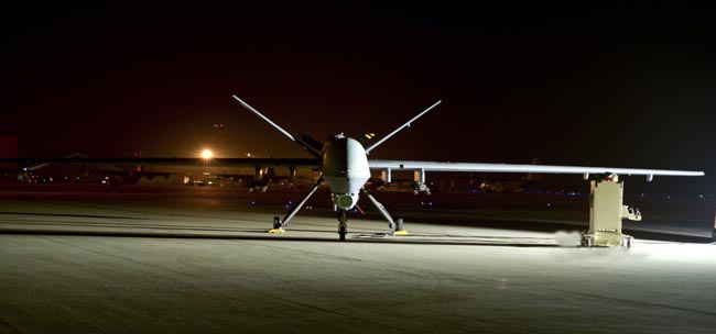 美国空军曝光本土MQ-9死神无人战机基地
