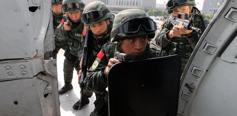 揭秘中国猎鹰反恐突击队残酷训练