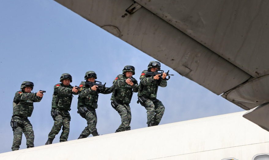 揭秘中国猎鹰反恐突击队残酷训练