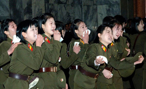 漂亮的朝鲜女兵退伍后无人敢娶