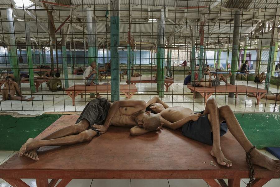 被监禁的精神疾病患者 惨不忍睹