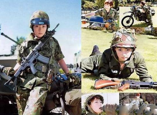 日本自卫队神秘女兵真容
