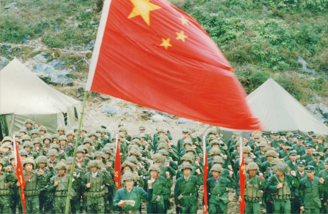 回顾对越作战：令人热血沸腾的誓师大会