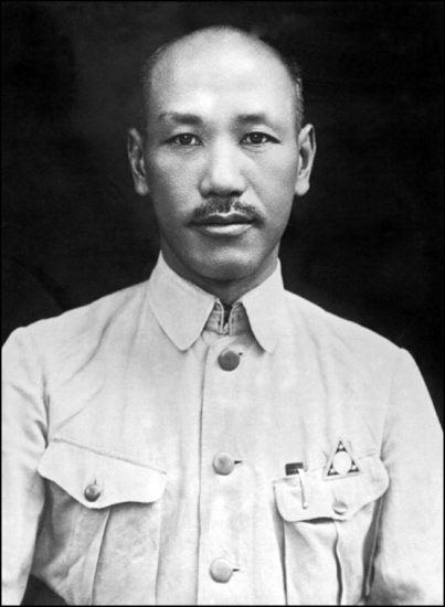 蒋介石罕见年轻旧照