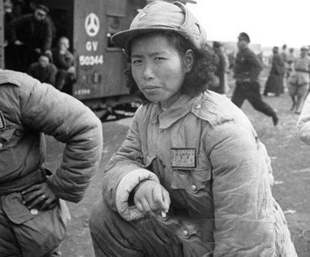 组图：抗战时期的中国女兵