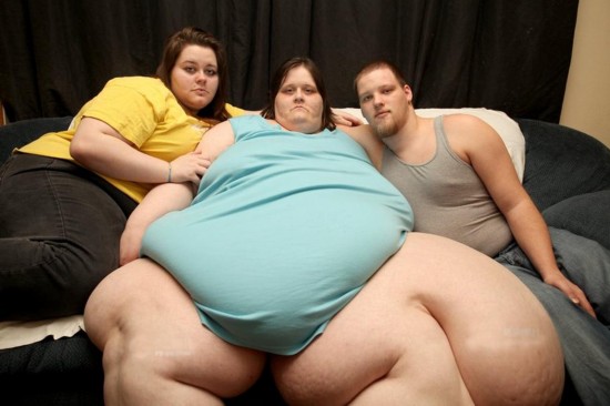世界最胖女人38岁收获21岁真爱