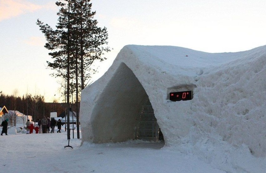 芬兰一冰雪酒店