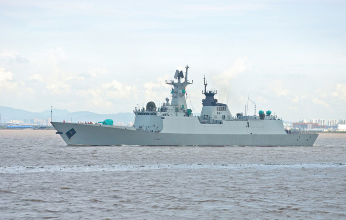 海军054A护卫舰开始试航