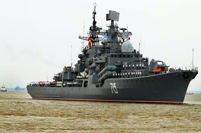 中俄参演军舰盘点：我军151号神盾舰最为先进