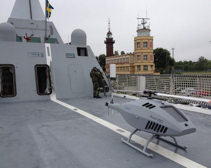 中国海警买瑞典无人直升机 或研究仿制 