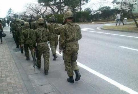 冒死偷拍日本陆上自卫队禁区