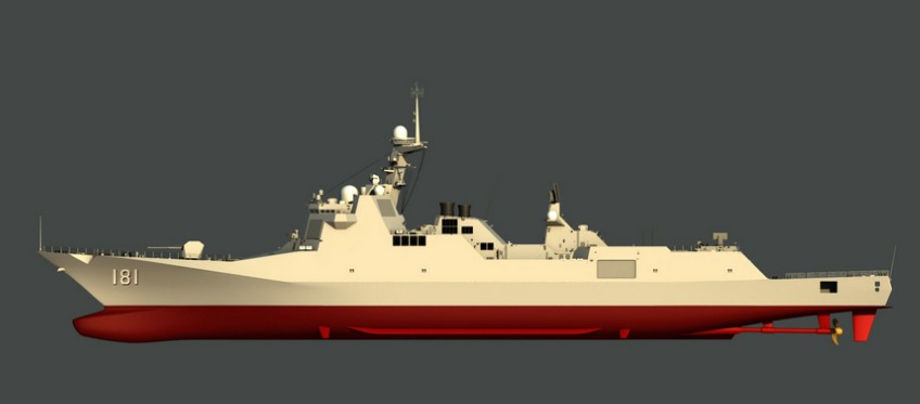 亚洲第一：中国海军未来055型驱逐舰猜想