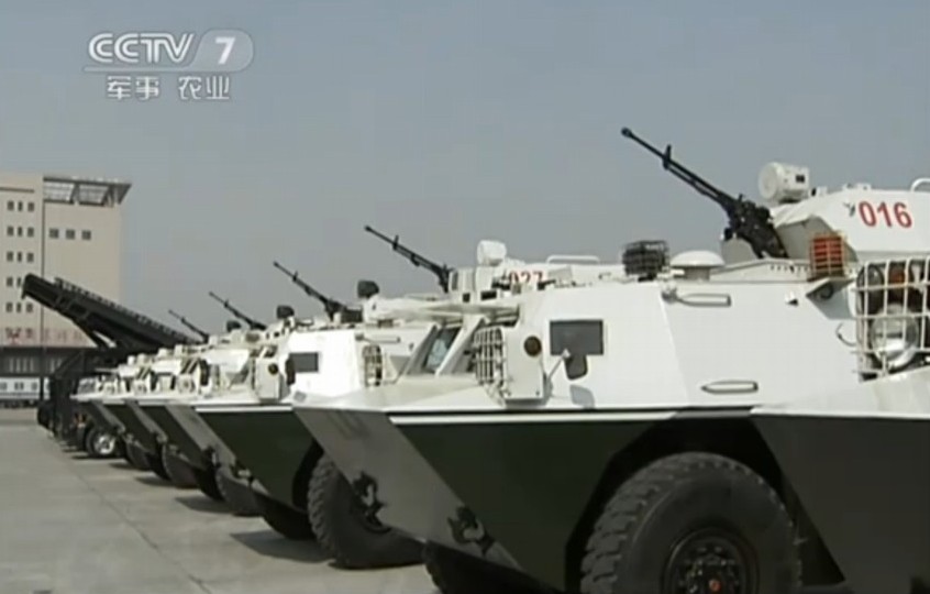 习近平视察武警特战部队并授旗