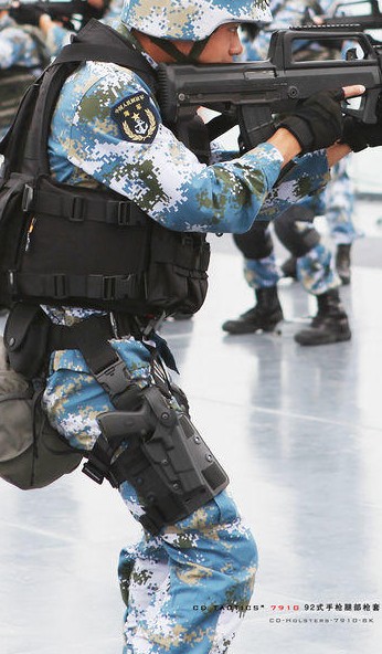 中国海军陆战队护航特战队员单兵装备