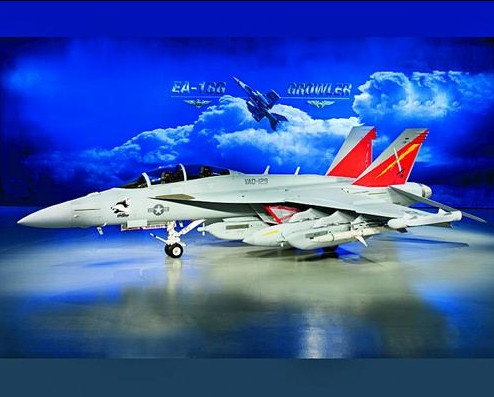 图为EA-18G电子战飞机