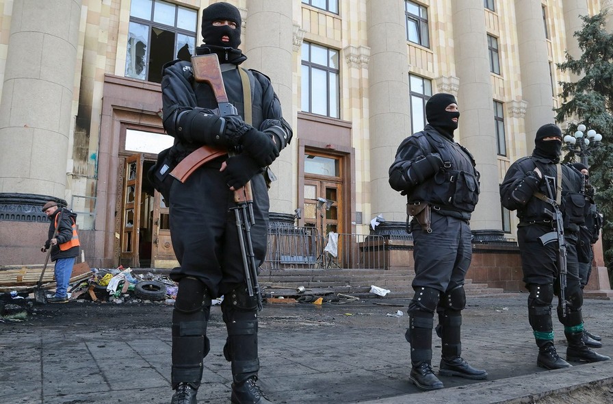 乌克兰特种部队夺回哈尔科夫州政府大楼
