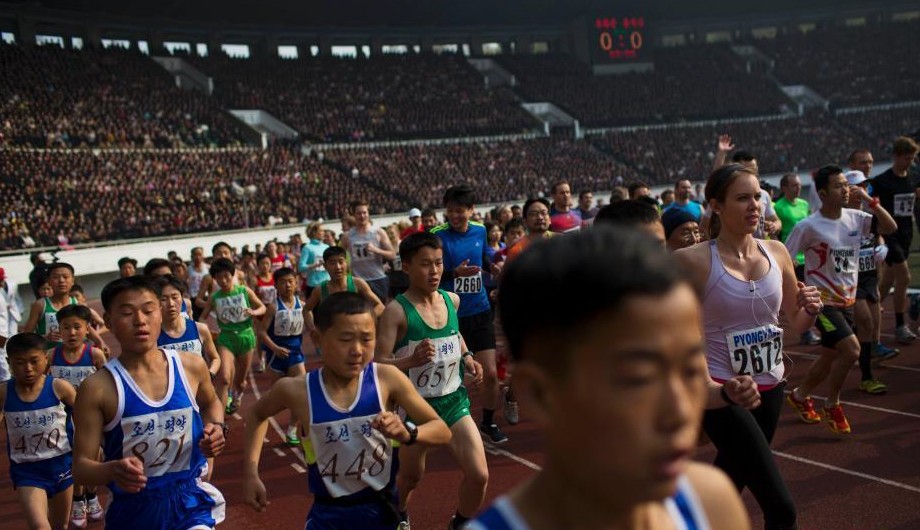 朝鲜万景台国际马拉松赛 首现国外选手