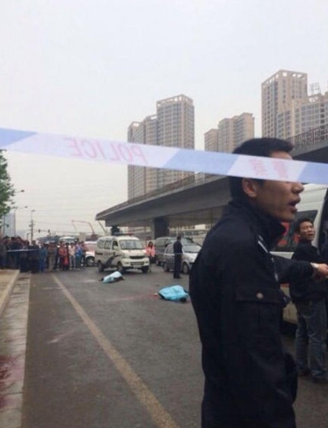 图为事发现场。