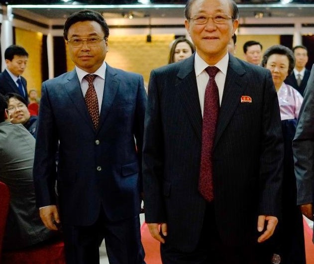 朝鲜驻华大使池在龙、公共外交文化交流中心执行会长马振轩等嘉宾出席。