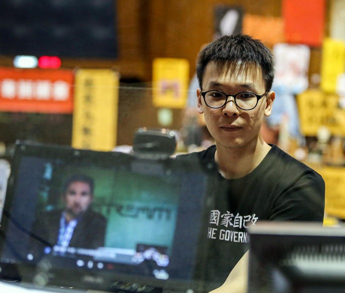 揭底台湾学运领袖