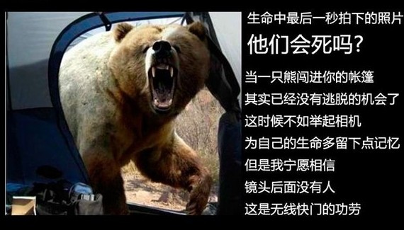 生命最后一秒拍下的照片