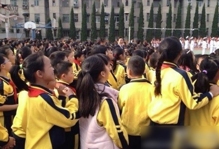 湖北咸宁小学校长兑现诺言亲小猪
