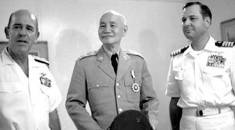 　蒋介石与美国军官