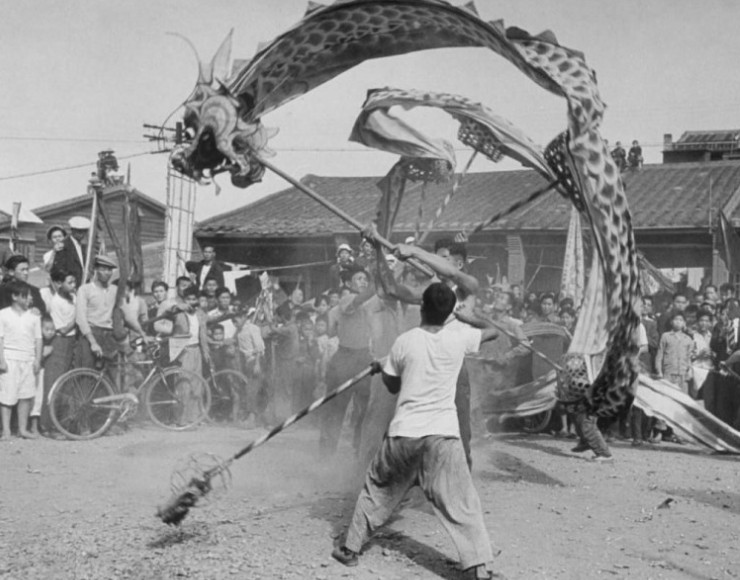 1950年反攻大陆口号下的台湾军民