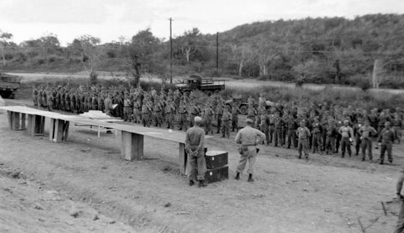 1962年美军关塔那摩基地会餐