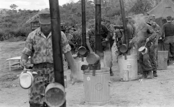 1962年美军关塔那摩基地会餐