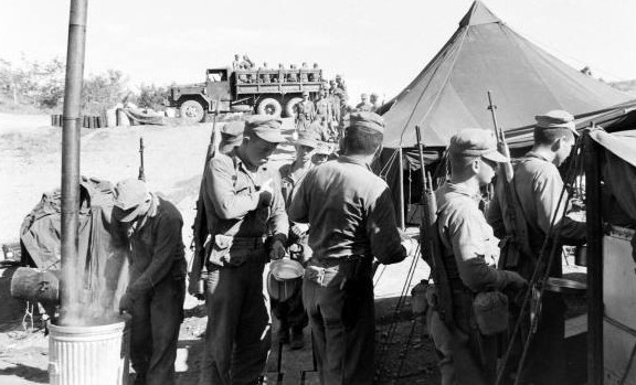 1962年美军关塔那摩基地会餐