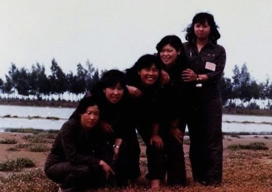 50年代驻守金门的国军女兵