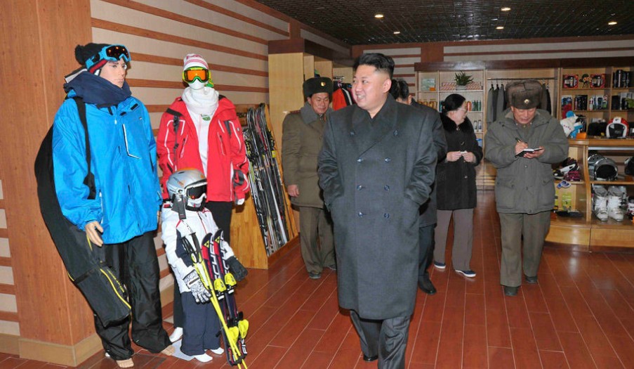 金正恩公开活动画面