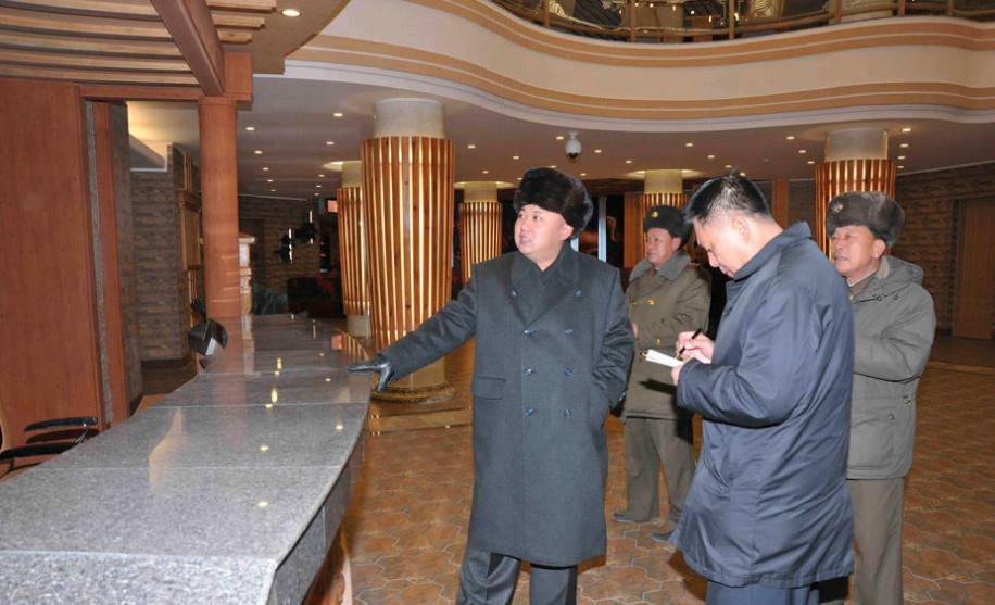 金正恩公开活动画面