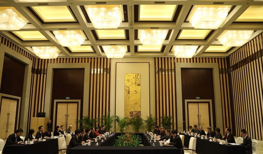 台湾陆委会主委首访大陆