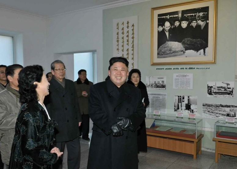 金正恩视察朝鲜国家科学院