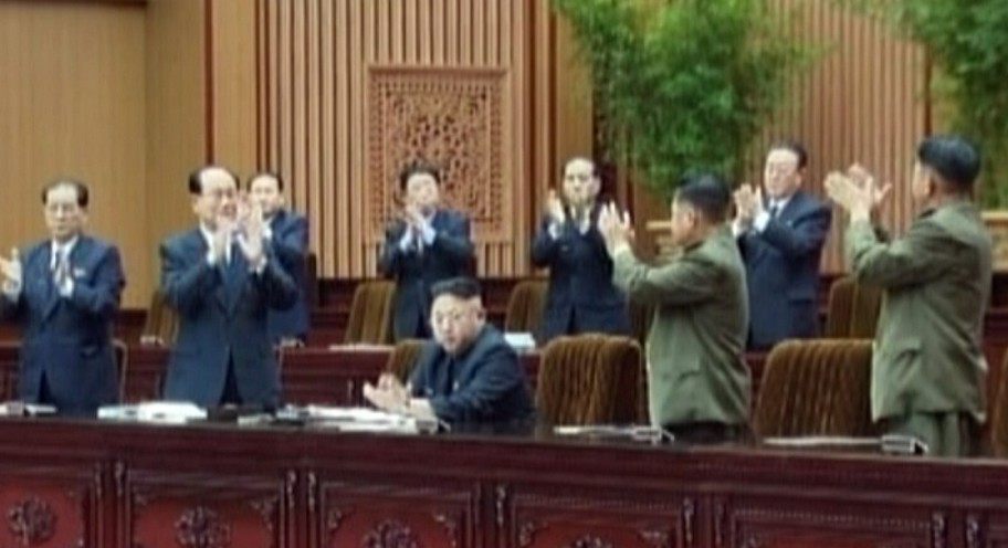 金正恩当选朝鲜国防委员会第一委员长